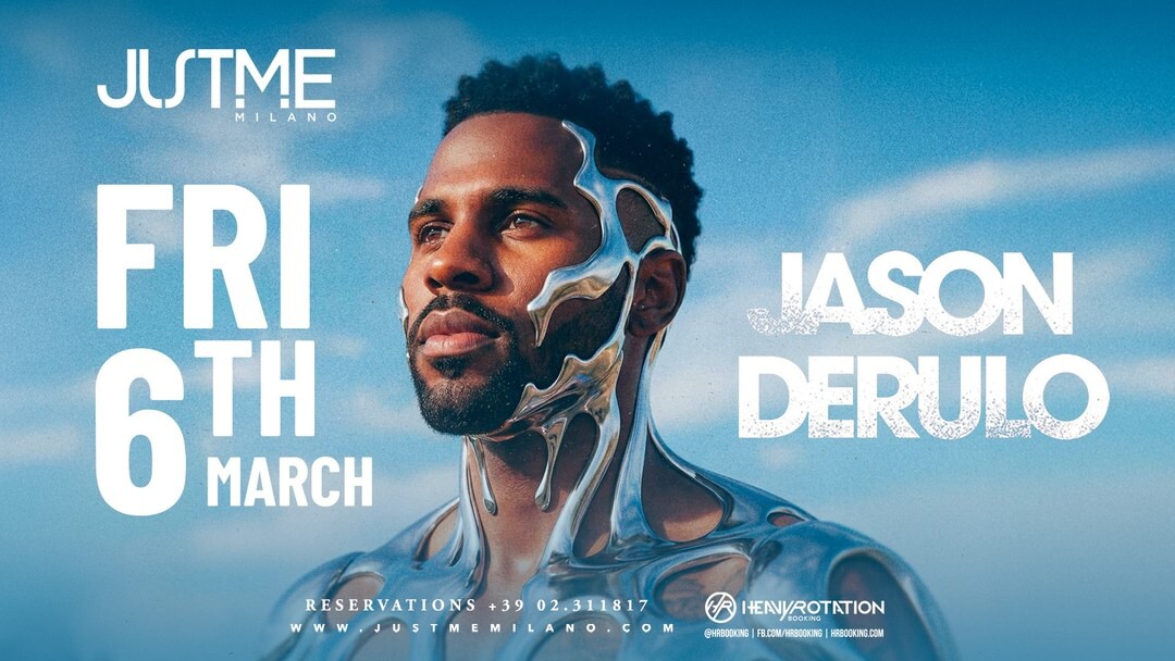 Jason Derulo at Justme Milan